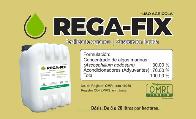 REGA- FIX es la opción más natural, eficiente y práctica: PARA TODO TIPO DE CULTIVOS